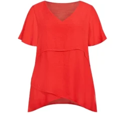 Women's Plus Size Mylah Layer Tunic - Scarlet | AVENUE 12 Women's Plus Size Mylah Layer Tunic - Scarlet | AVENUE -Avenue Shop GUEST c798a703 7f17 4aa8 aa1b ab04d6028728