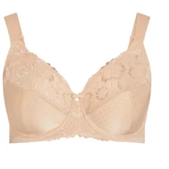 Alternative view of Women's Plus Size Lace Underwire Bra - Beige | AVENUE