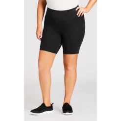 Women's Plus Size Supima® Bike Short - Black | AVENUE 7 Women's Plus Size Supima® Bike Short - Black | AVENUE -Avenue Shop GUEST d71abcb4 4ddf 4c1f ba33 cb2b4cd36bb1