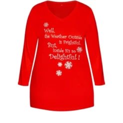 Women's Plus Size Slogan Sleep Top - Red | AVENUE 11 Women's Plus Size Slogan Sleep Top - Red | AVENUE -Avenue Shop GUEST d8fee2b4 ba47 43fd bb80 0e8b85160eb9