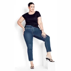 Women's Plus Size Butter Denim Pull On Jean Mid Wash - Petite | AVENUE 7 Women's Plus Size Butter Denim Pull On Jean Mid Wash - Petite | AVENUE -Avenue Shop GUEST dbabbe42 eeb2 40dc ad26 1ad9a95bc0f3
