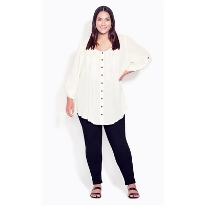 Women's Plus Size Butter Denim Skinny Jean Black - Average | AVENUE 9 Women's Plus Size Butter Denim Skinny Jean Black - Average | AVENUE - Image 7
