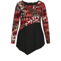 Women's Plus Size Carla Print Top - Rust | AVENUE 6 Women's Plus Size Carla Print Top - Rust | AVENUE -Avenue Shop GUEST e3ca932d 62bd 44de 8d47 9160a581590b