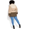 Women's Plus Size Color Block Stripe Jacket - Chocolate | AVENUE 2 Women's Plus Size Color Block Stripe Jacket - Chocolate | AVENUE -Avenue Shop GUEST e4a22719 1055 466f 8eaf 58c268f46fb2