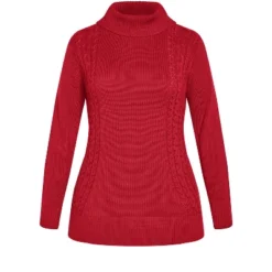 Women's Plus Size Rosie Cable Knit Sweater - Ruby Port | AVENUE 12 Women's Plus Size Rosie Cable Knit Sweater - Ruby Port | AVENUE -Avenue Shop GUEST ef87dc3c 8c95 4b4c 885e dc61a3d34e02