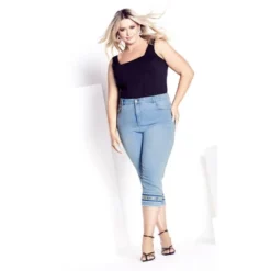 Women's Plus Size Lola Detail Jean - Light Wash | AVENUE 7 Women's Plus Size Lola Detail Jean - Light Wash | AVENUE -Avenue Shop GUEST f2445d55 75ac 4c7d aa65 ea8e37aaceb4