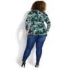 Women's Plus Size Abigail Print Top - Teal | AVENUE 2 Women's Plus Size Abigail Print Top - Teal | AVENUE -Avenue Shop GUEST f370f04c 2146 4780 90b4 28878f2dc194
