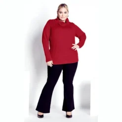 Women's Plus Size Rosie Cable Knit Sweater - Ruby Port | AVENUE 10 Women's Plus Size Rosie Cable Knit Sweater - Ruby Port | AVENUE -Avenue Shop GUEST faa50b93 7042 48f4 9704 546786de10ee